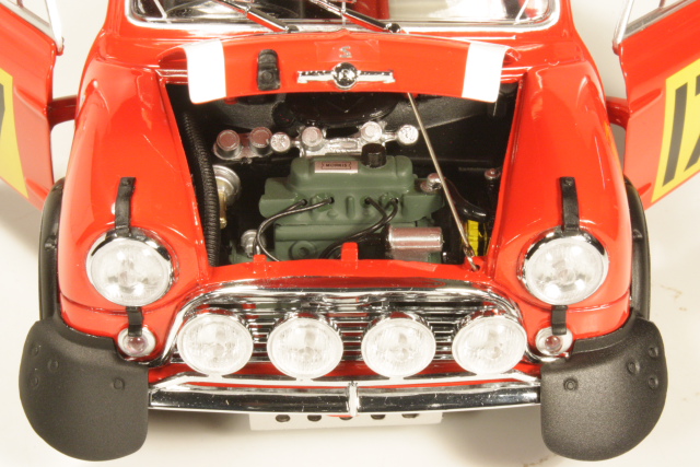 Mini Cooper S1275, 1st. Monte Carlo 1967, R.Aaltonen, no.177