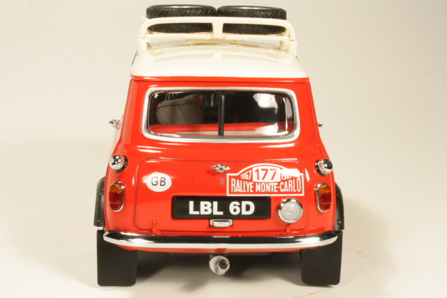 Mini Cooper S1275, 1st. Monte Carlo 1967, R.Aaltonen, no.177