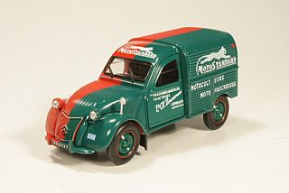 Citroen 2CV Fourgonnette "Motostandard", red/green