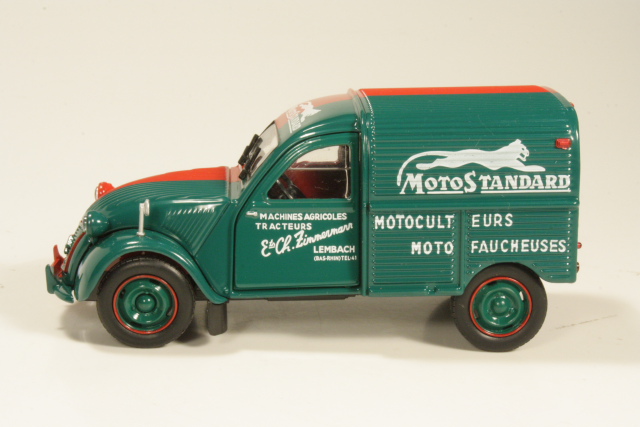 Citroen 2CV Fourgonnette "Motostandard", punainen/vihreä