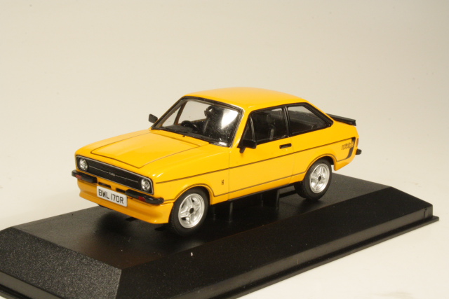 Ford Escort Mk2 RS Mexico 1976, oranssinkeltainen