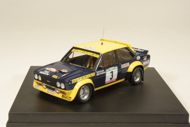 Fiat 131 Abarth, Portugal 1977, M.Alen, no.3 - Sulje napsauttamalla kuva