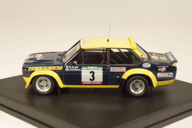 Fiat 131 Abarth, Portugal 1977, M.Alen, no.3