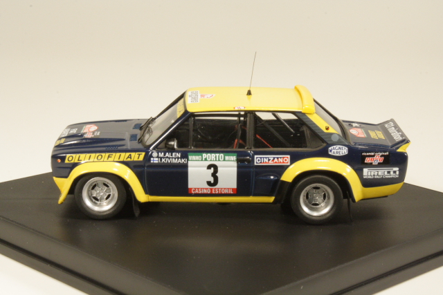 Fiat 131 Abarth, Portugal 1977, M.Alen, no.3 - Sulje napsauttamalla kuva