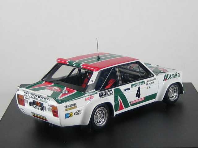 Fiat 131 Abarth "Alitalia", 1st. Portugal 1978, M.Alen, no.4 - Click Image to Close