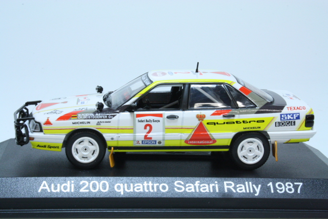 Audi 200 Quattro, Safari Rally 1987, W.Röhrl, no.2