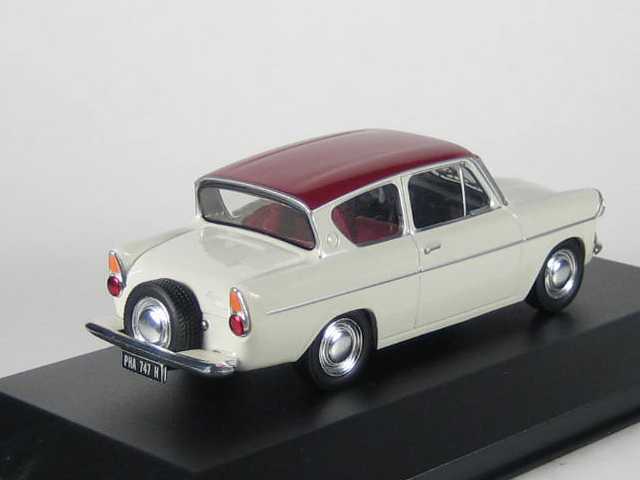 Ford Anglia 105E sportsmen 1962, valkoinen