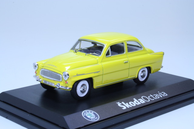 Skoda Octavia 1963, keltainen - Sulje napsauttamalla kuva