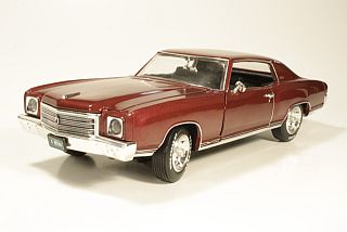Chevrolet Monte Carlo SS 454 1970, tummanpunainen