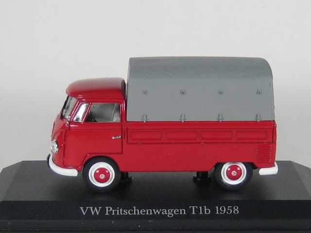 VW T1b Pick-Up 1958, punainen