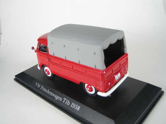 VW T1b Pick-Up 1958, punainen