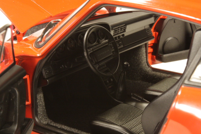Porsche 911 3.3 Turbo, red