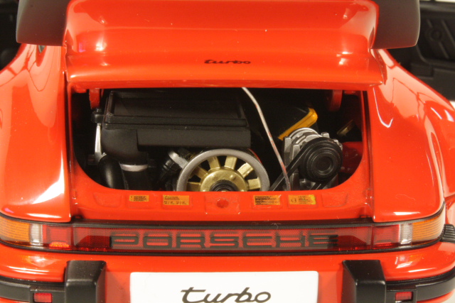 Porsche 911 3.3 Turbo, red