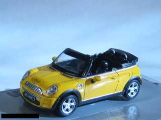 Mini Cooper S Cabriolet 2005, keltainen