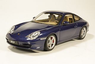 Porsche 911 Carrera Coupe 2001, sininen - Sulje napsauttamalla kuva