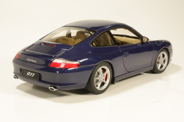 Porsche 911 Carrera Coupe 2001, sininen - Sulje napsauttamalla kuva