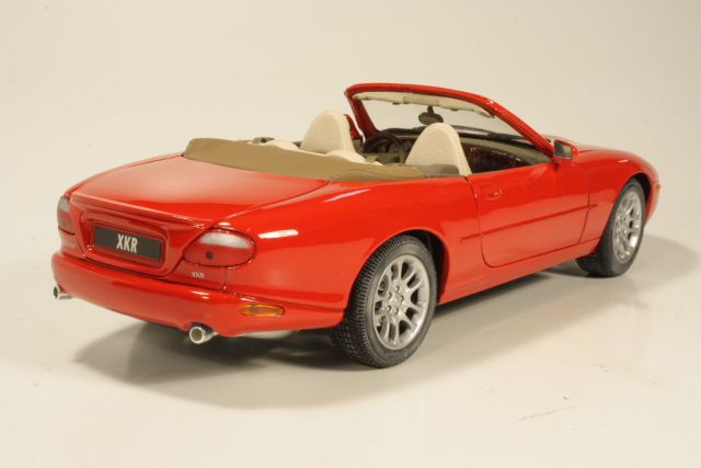 Jaguar XKR Convertible 1997, red