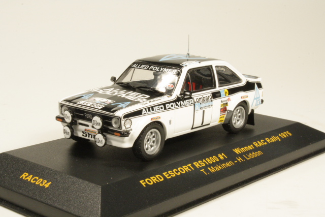 Ford Escort Mk2 RS1800, 1st. RAC 1975, T.Mäkinen, no.1