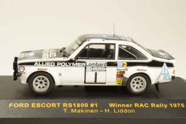 Ford Escort Mk2 RS1800, 1st. RAC 1975, T.Mäkinen, no.1