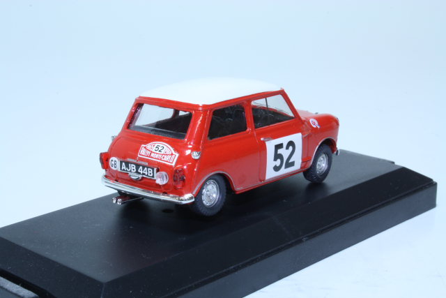 Mini Cooper S1275, 1st. Monte Carlo 1965, T.Mäkinen, no.52