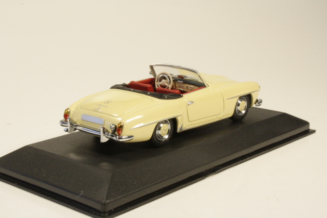 Mercedes 190SL (w121) 1955, beige - Sulje napsauttamalla kuva