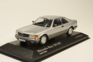 Mercedes 560SEC, silver