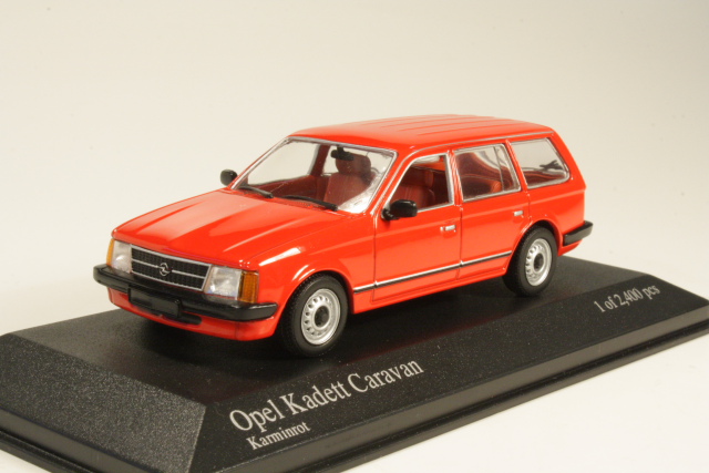 Opel Kadett D Caravan 1979, punainen