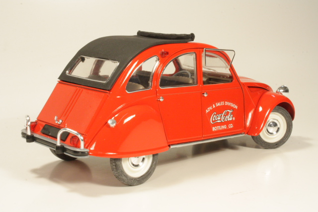 Citroen 2CV "Coca Cola", red