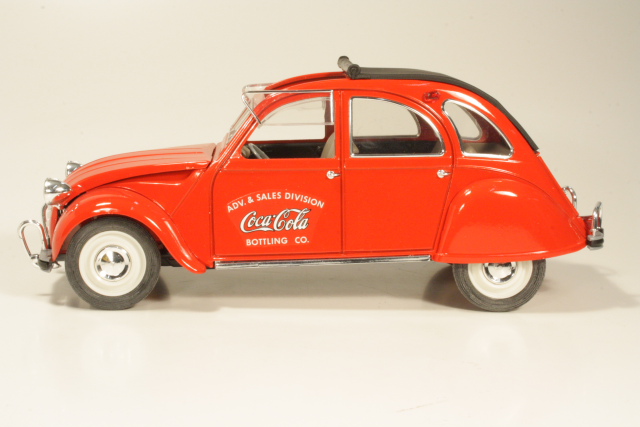 Citroen 2CV "Coca Cola", red