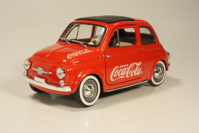 Fiat 500 "Coca Cola", red