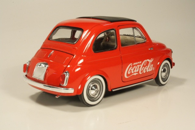 Fiat 500 "Coca Cola", red