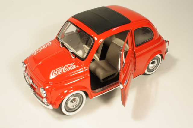 Fiat 500 "Coca Cola", red