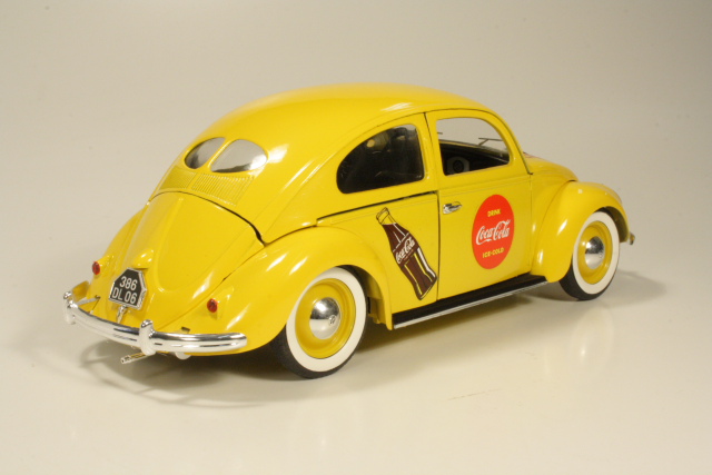 VW Beetle "Coca Cola", yellow