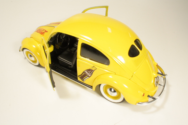 VW Beetle "Coca Cola", yellow