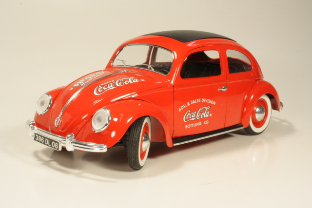 VW Beetle "Coca Cola", red