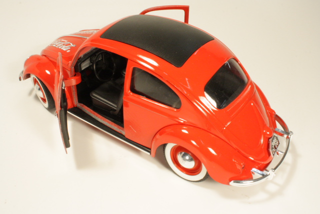 VW Beetle "Coca Cola", red