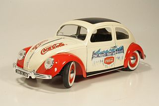 VW Beetle "Coca Cola", cream/red