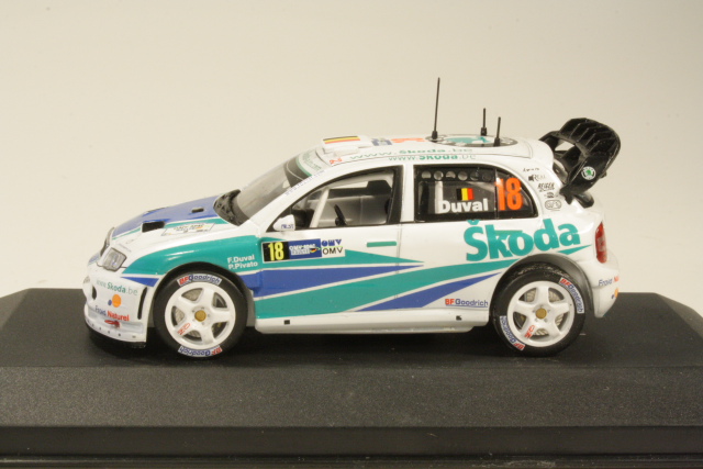 Skoda Fabia WRC, Germany 2006, F.Duval, no.18