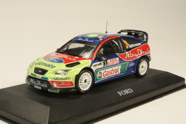 Ford Focus RS WRC, 2nd. Monte Carlo 2008, M.Hirvonen, no.3