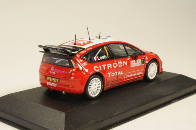 Citroen C4 WRC, 1st. Monte Carlo 2008, S.Loeb, no.1