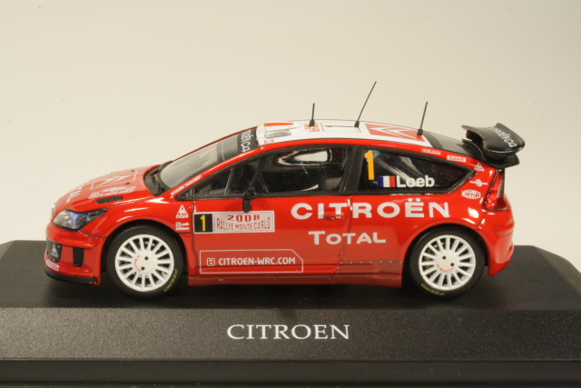 Citroen C4 WRC, 1st. Monte Carlo 2008, S.Loeb, no.1