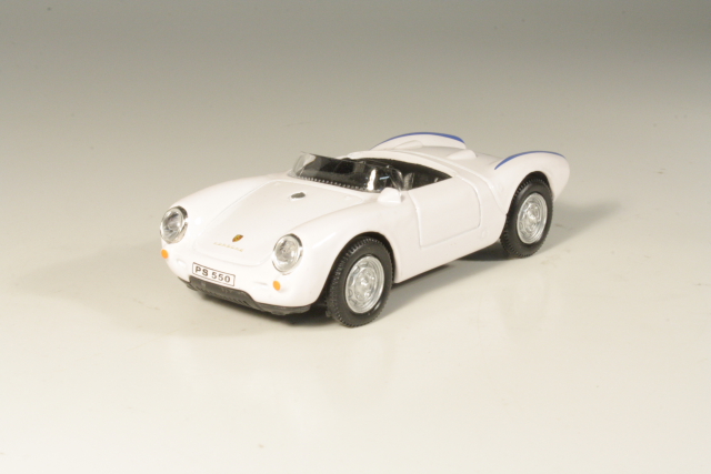 Porsche 550 Spider, white