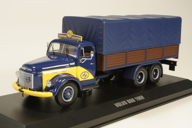 Volvo N88 1969 "ASG", sininen/keltainen