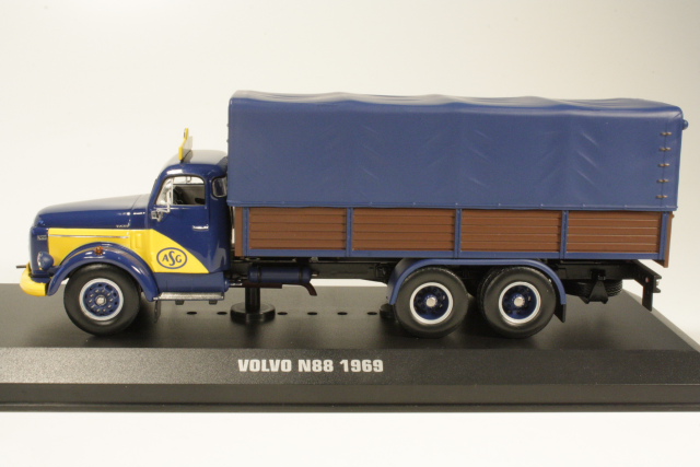 Volvo N88 1969 "ASG", sininen/keltainen