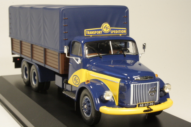 Volvo N88 1969 "ASG", sininen/keltainen