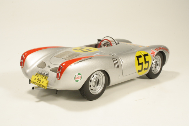 Porsche 550 Spyder, 3rd. Panamericana 1954, H.Herrmann, no.55 - Sulje napsauttamalla kuva