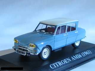 Citroen Ami 6 1961, sininen/valkoinen
