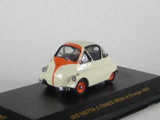 ISO Isetta 1953, white/orange