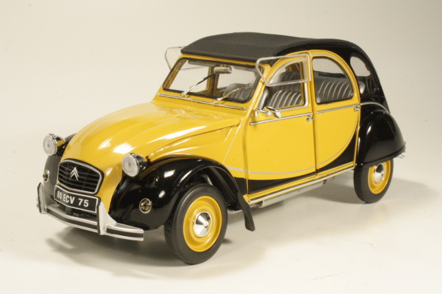 Citroen 2CV Charleston 1982, yellow/black - Click Image to Close