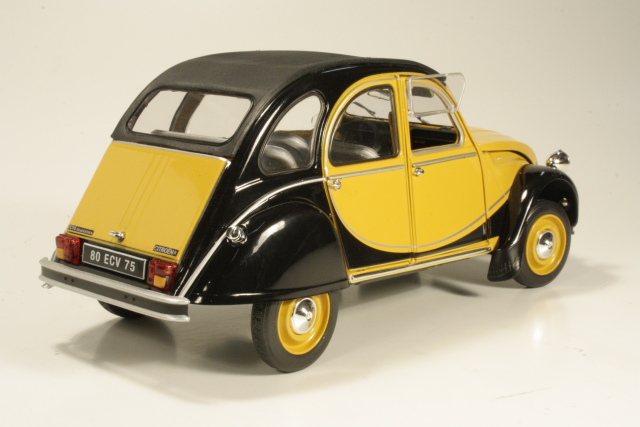 Citroen 2CV Charleston 1982, yellow/black - Click Image to Close